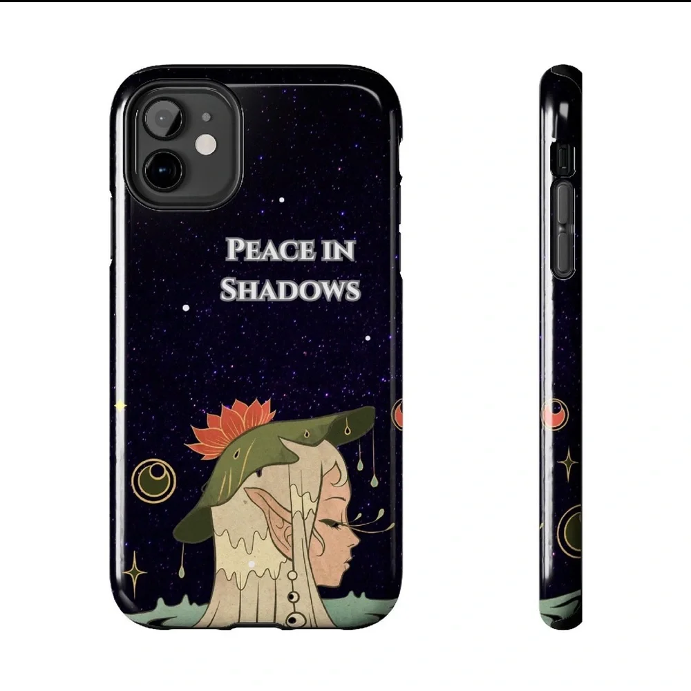 Self Esteem Black and Green Cell Phone Case